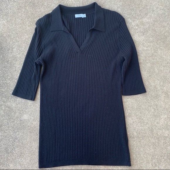 Vince Cashmere Blend Ribbed Sweater - Picture 1 of 5